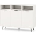 Das Sideboard mit dem Akzent auf sanft schliessende Fronten