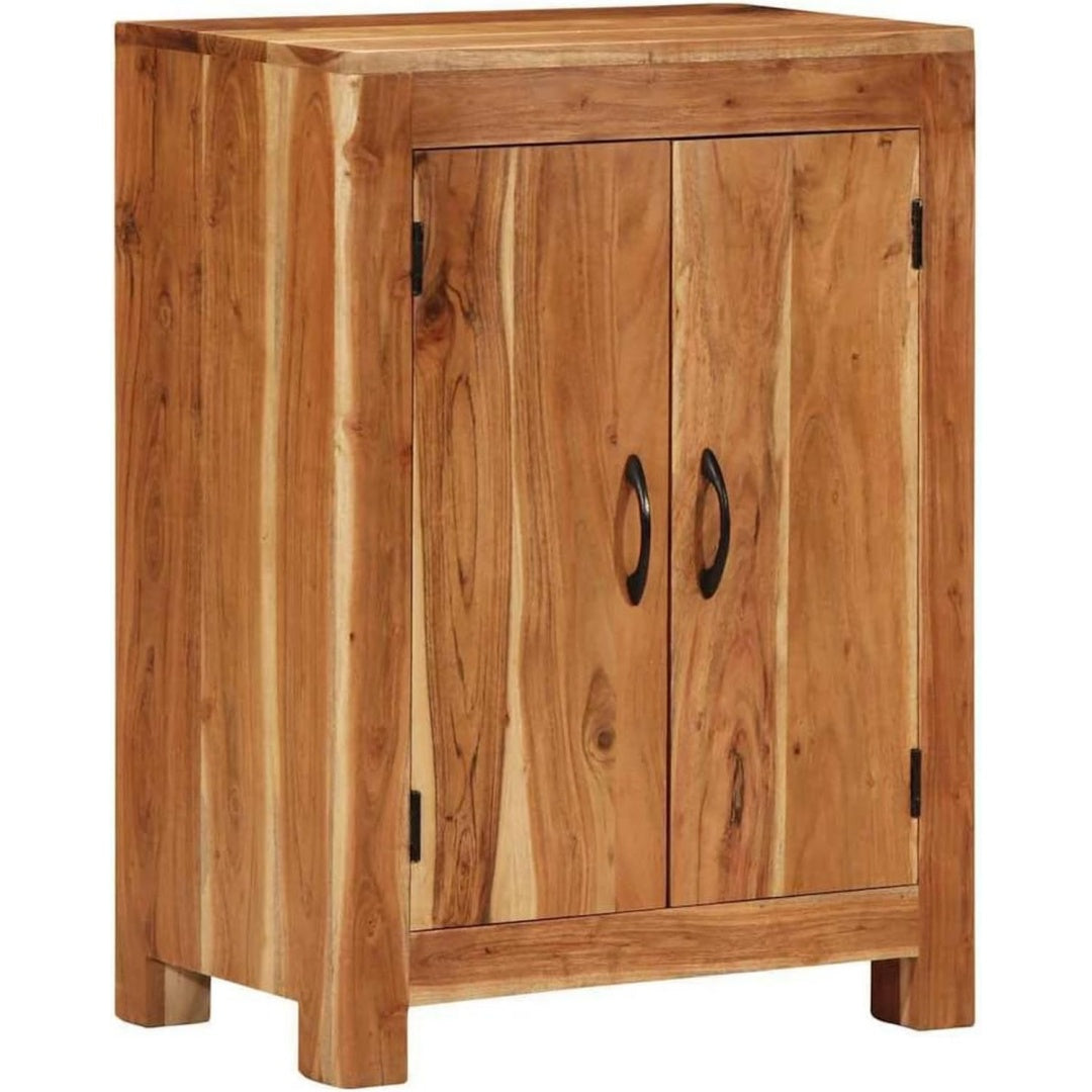 2 Tueren an dem Sideboard aus Massivholz