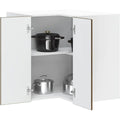 Der Wandschrank misst 57 x 57 x 60 cm