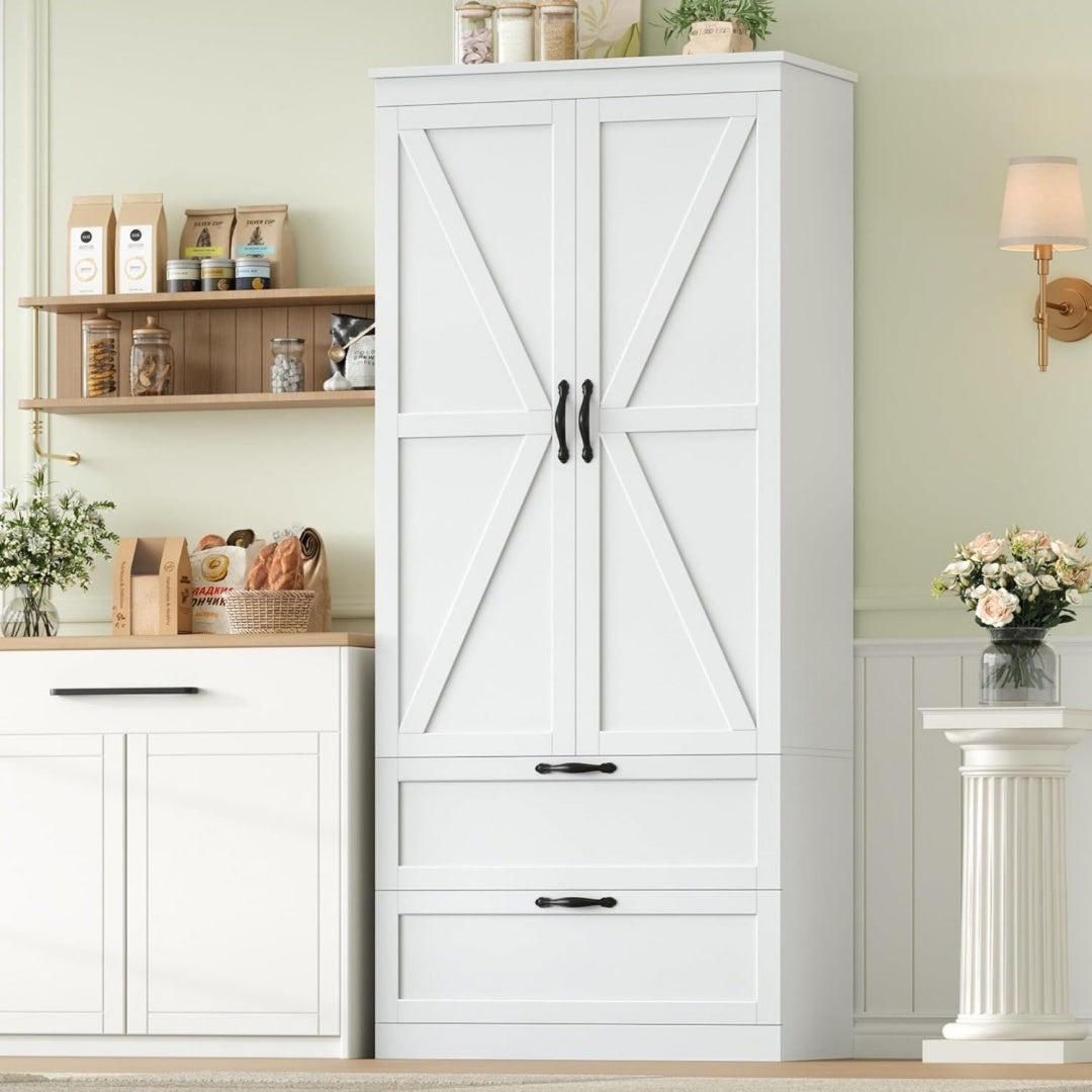 2 Tueren praegen das Sideboard aus Holzwerkstoff