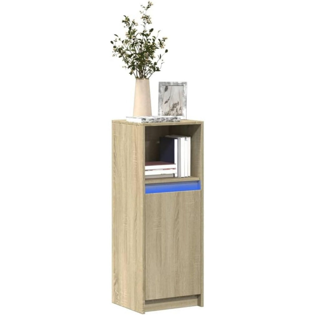 Das Sideboard nimmt mit 38 x 34 x 100 cm Gestalt an