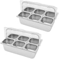 Sideboard in Transparent aus Metall