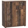 Der Hochschrank nimmt mit 73.7 x 85.5 x 34.8 cm Gestalt an